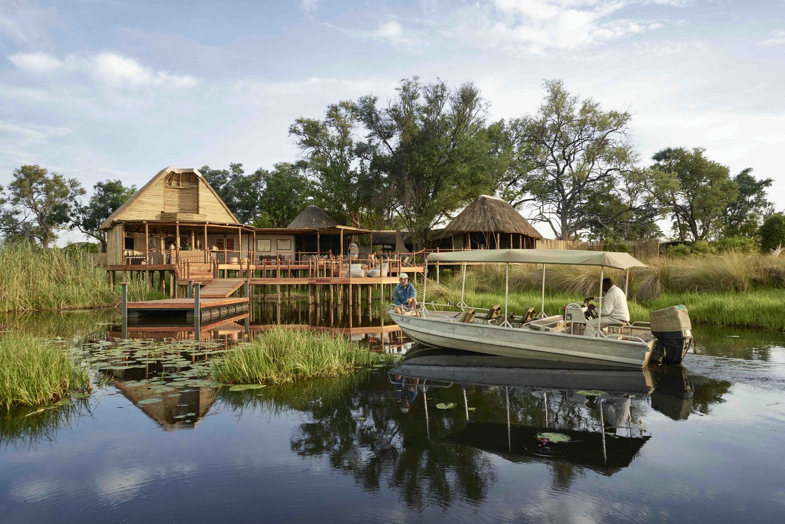 Botswana, Okavango Delta, Sanctuary Baines' Camp, Exterior